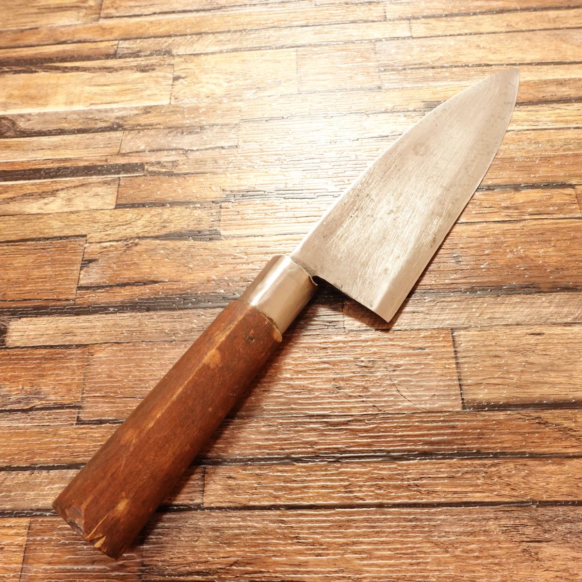 Tokuhiro Deba Knife, Sharpened, Extra Meat Removal, Hagane Steel, 175mm