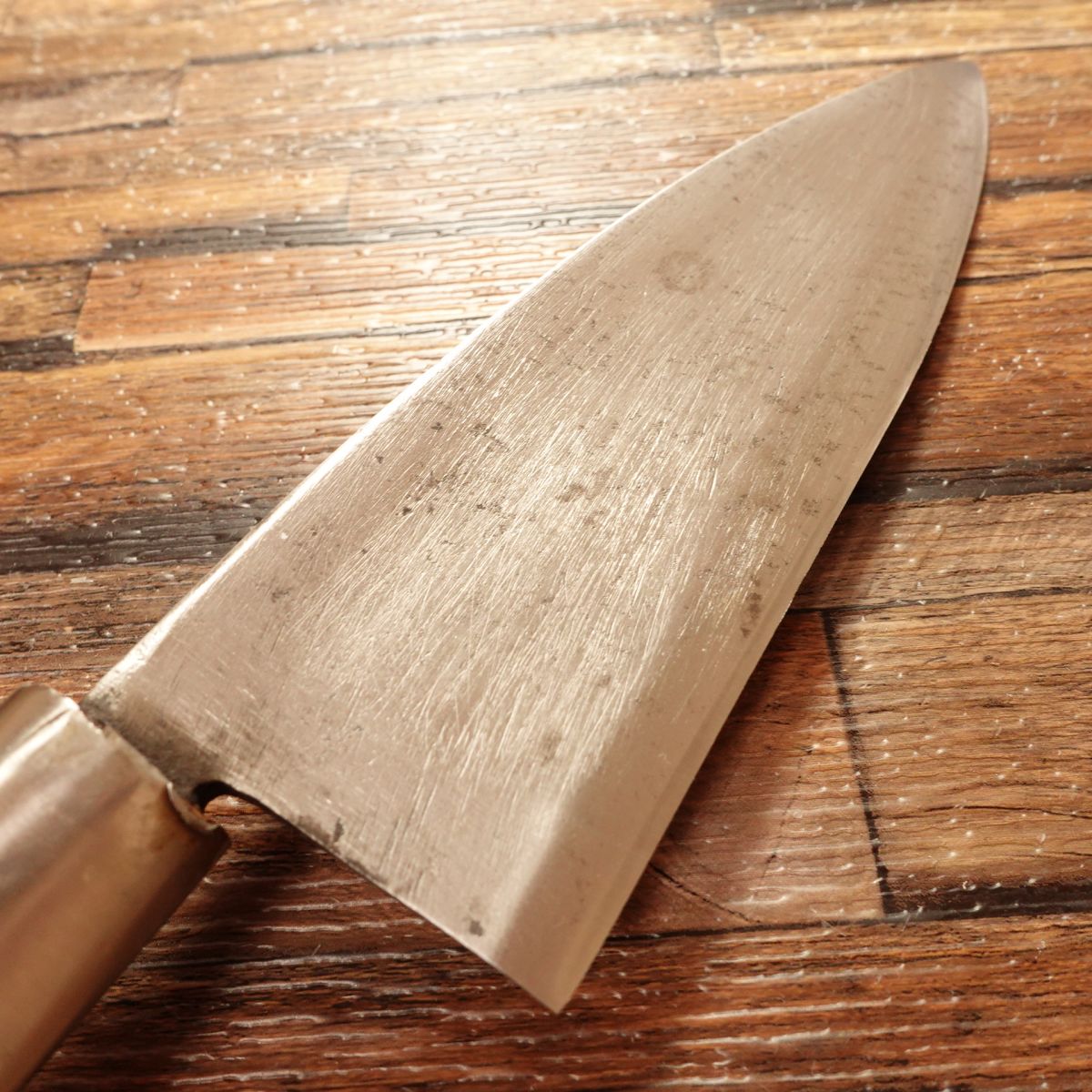 Tokuhiro Deba Knife, Sharpened, Extra Meat Removal, Hagane Steel, 175mm