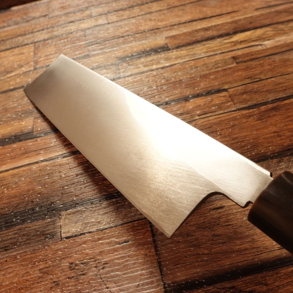 Masamoto Sohonten Usuba Knife, Sharpened, Single Bevel, Water Buffalo Handle, Nakiri, Unused Stored Item, Boxed, 185mm