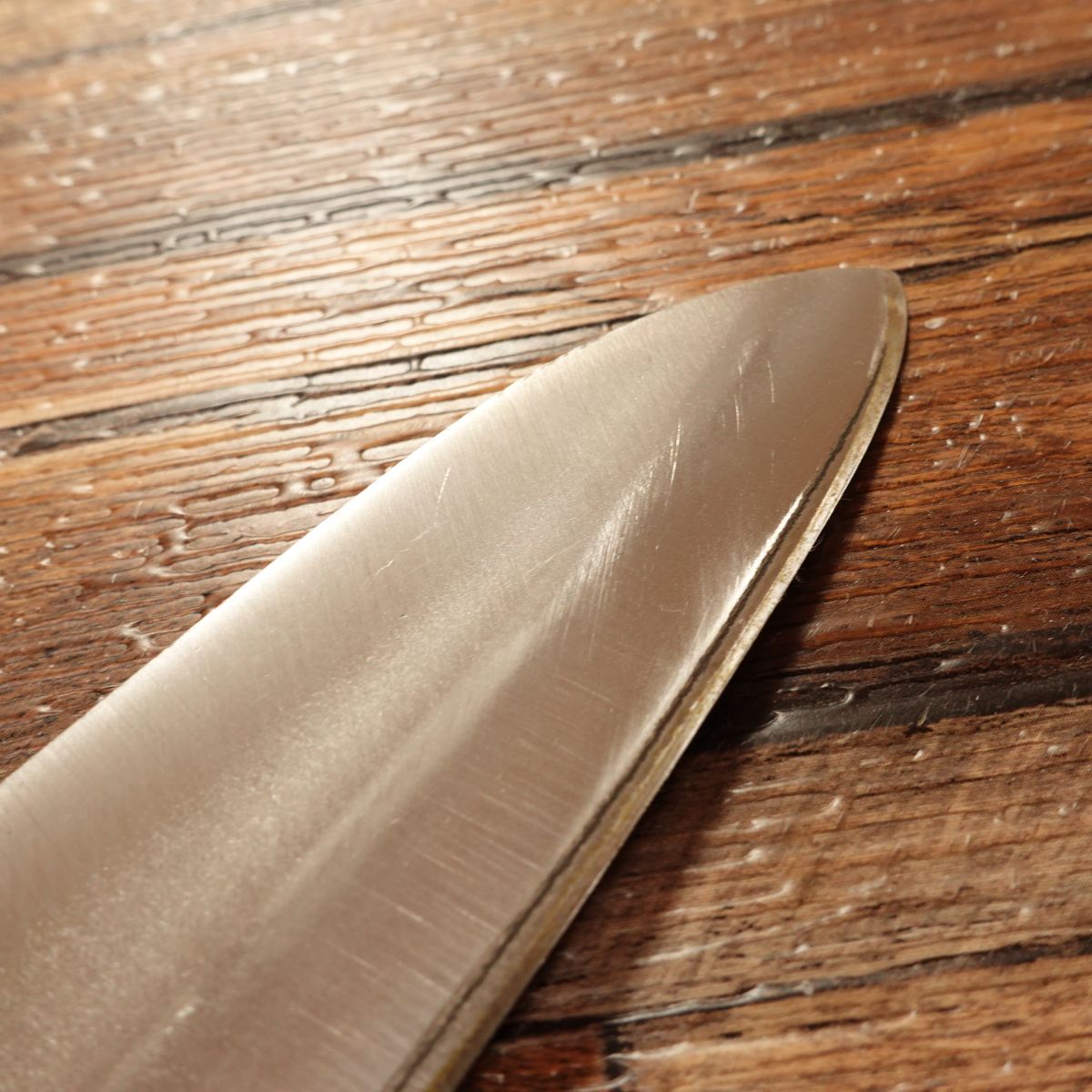 Sakai Keisuke Small Santoku Knife, Sharpened, Warikomi Hagane Steel, All-Purpose Knife, 145mm