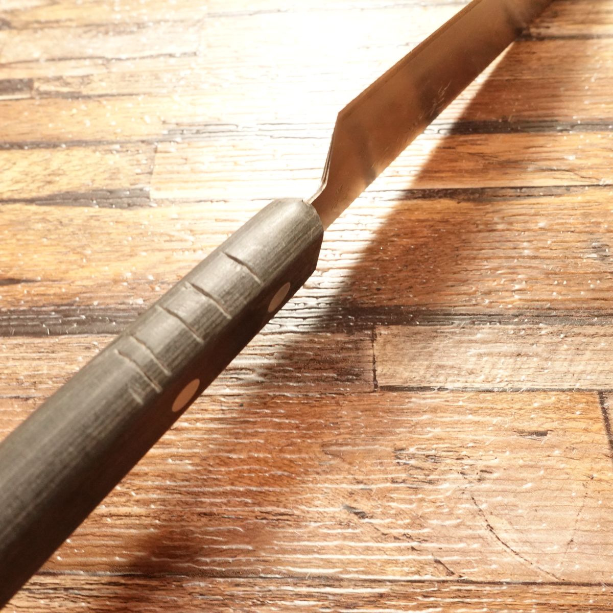 Sakai Keisuke Small Santoku Knife, Sharpened, Warikomi Hagane Steel, All-Purpose Knife, 145mm