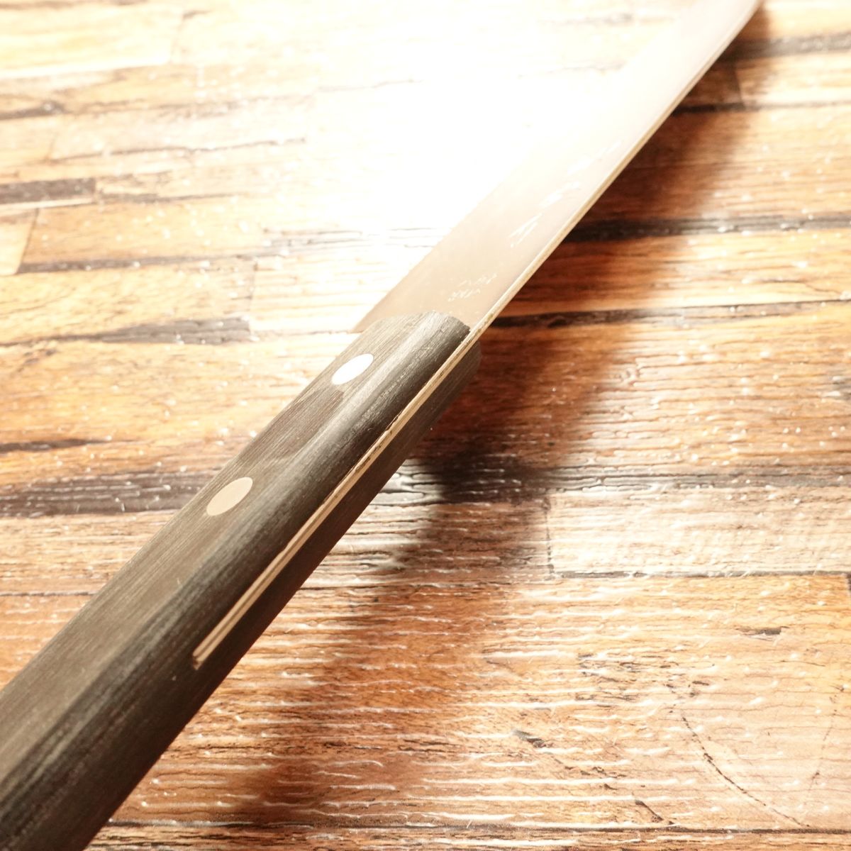 Sakai Keisuke Small Santoku Knife, Sharpened, Warikomi Hagane Steel, All-Purpose Knife, 145mm