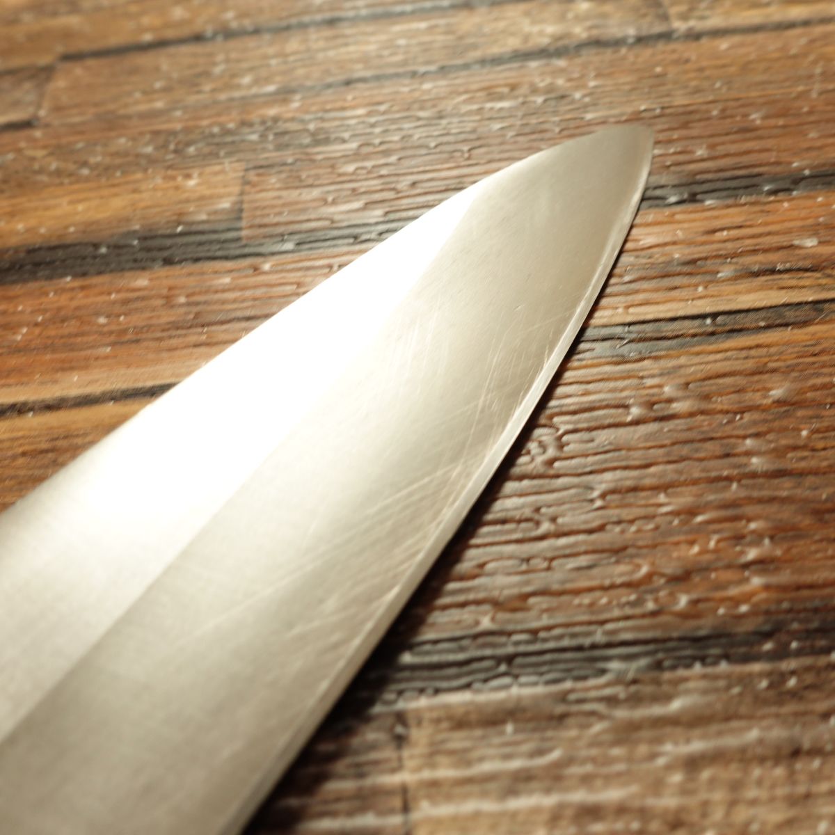 Seki Magoroku Gyuto Knife, Sharpened, Warikomi Construction, All-Purpose Knife, Stainless Steel, KAI, 180mm