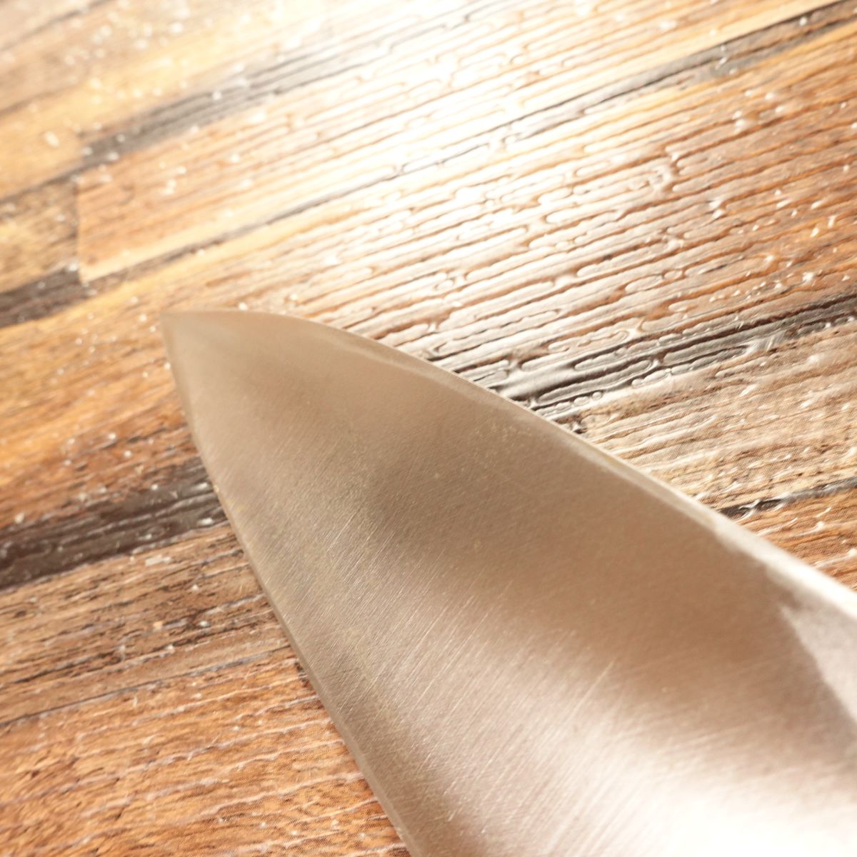 Tojiro Aji-kiri Knife, Sharpened, Ko-Deba Style, Tojiro Brand, Near Unused, 110mm