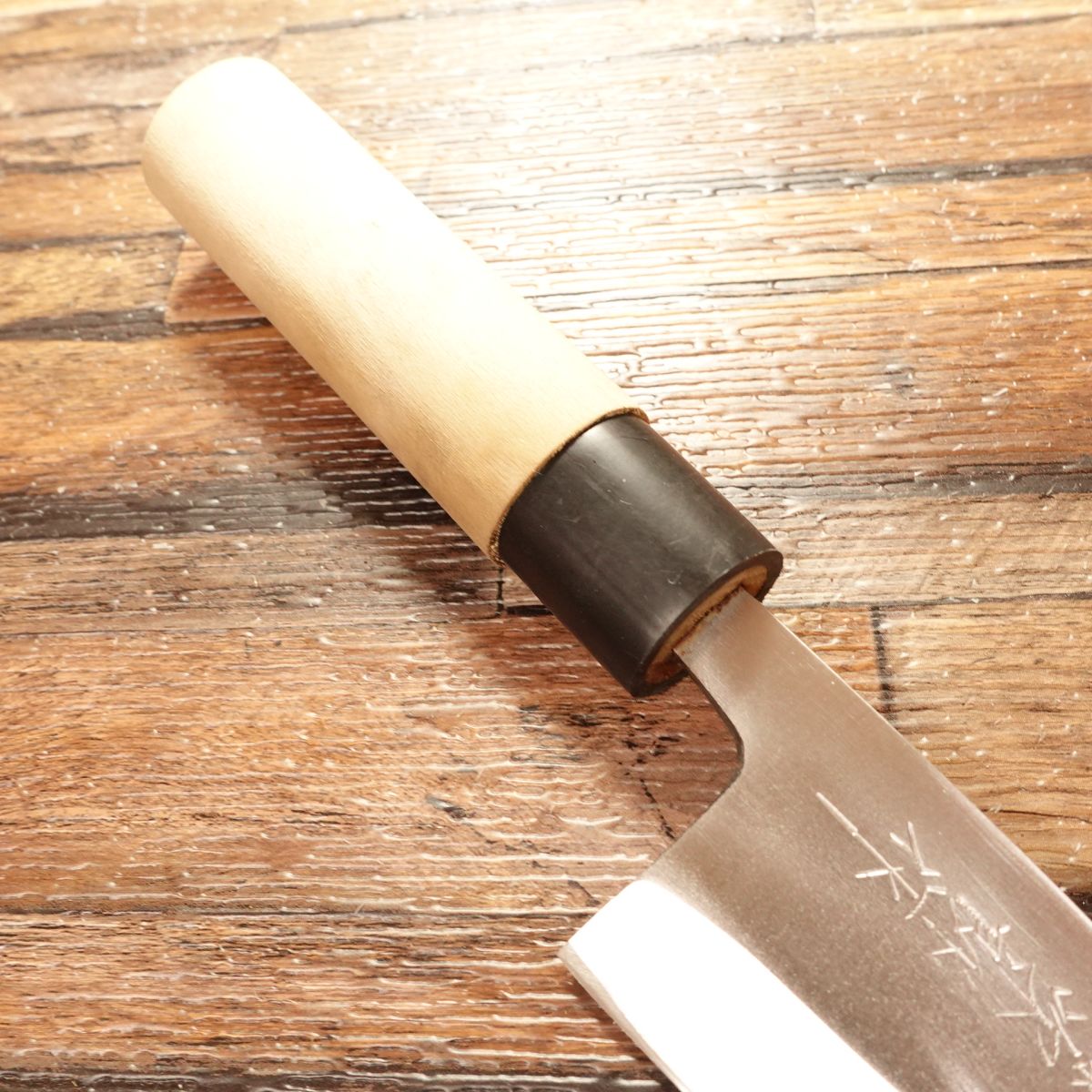 Tojiro Aji-kiri Knife, Sharpened, Ko-Deba Style, Tojiro Brand, Near Unused, 110mm