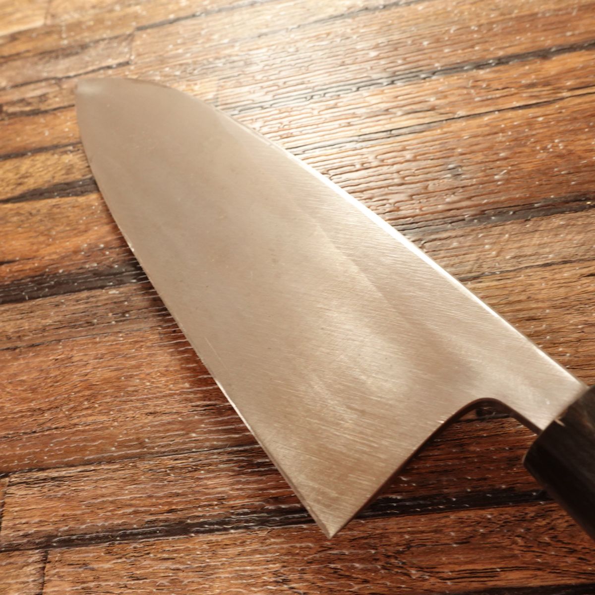 Sakai Shouou Deba Knife, Sharpened, Buffalo Horn Handle, Near Unused, 185mm