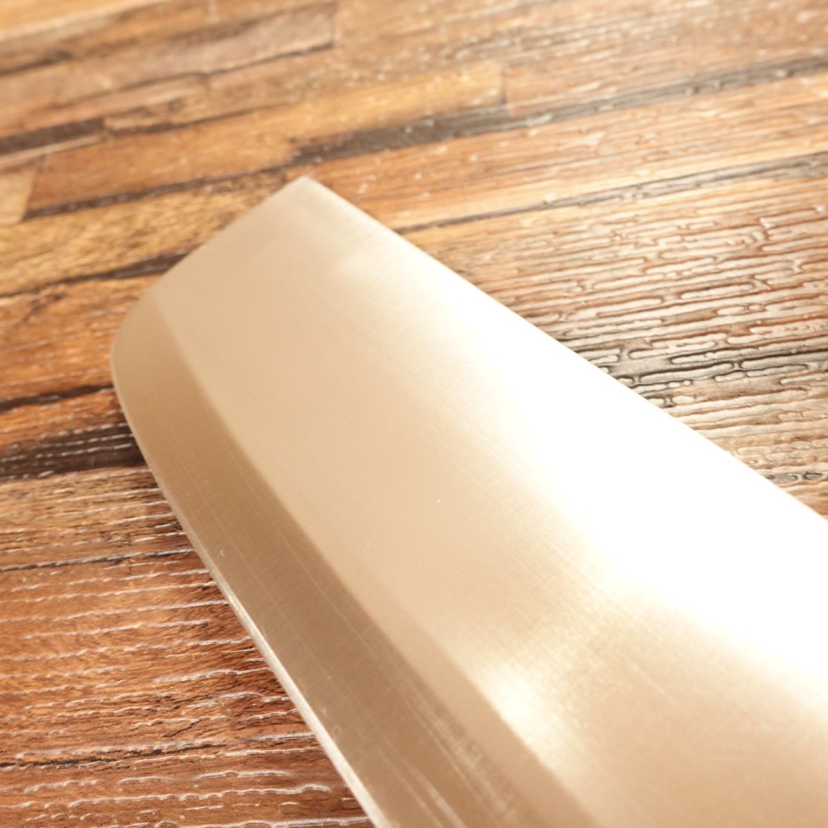 Sekimunekage Nakiri Knife, Sharpened, Double Bevel, Stainless Steel, Near Unused, 160mm