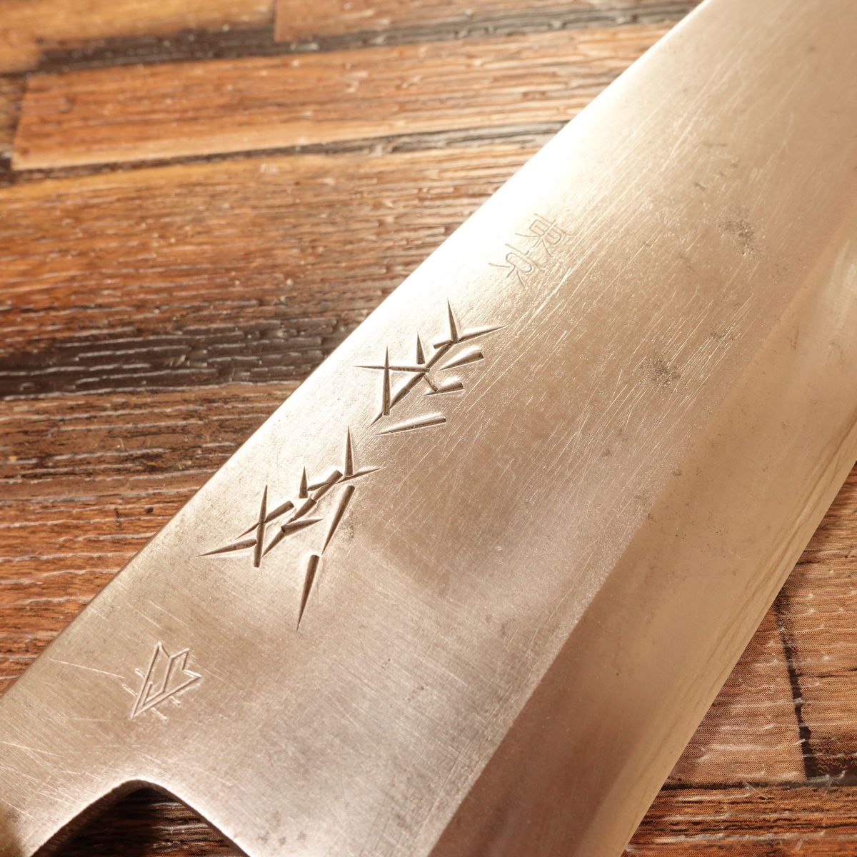 Sugimoto Large Deba Knife, Sharpened, White Water Buffalo Handle, Tokyo Sugimoto, 215mm