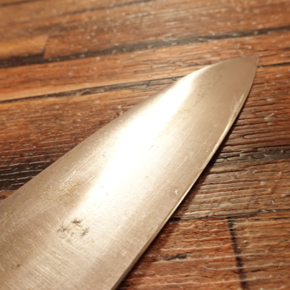 Katsuhiro Santoku Knife, Sharpened, Double Bevel, Hagane, Echigo Katsuhiro, 175mm