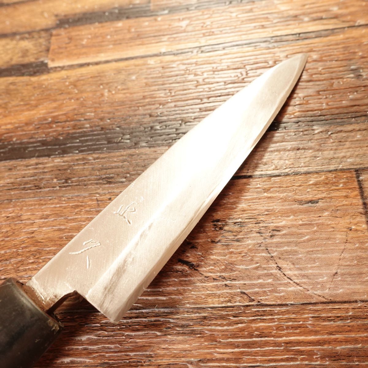 Masahisa Petty Knife, Sharpened, Japanese Petty Knife, Hagane, Single Bevel, Lightly Used, 105mm