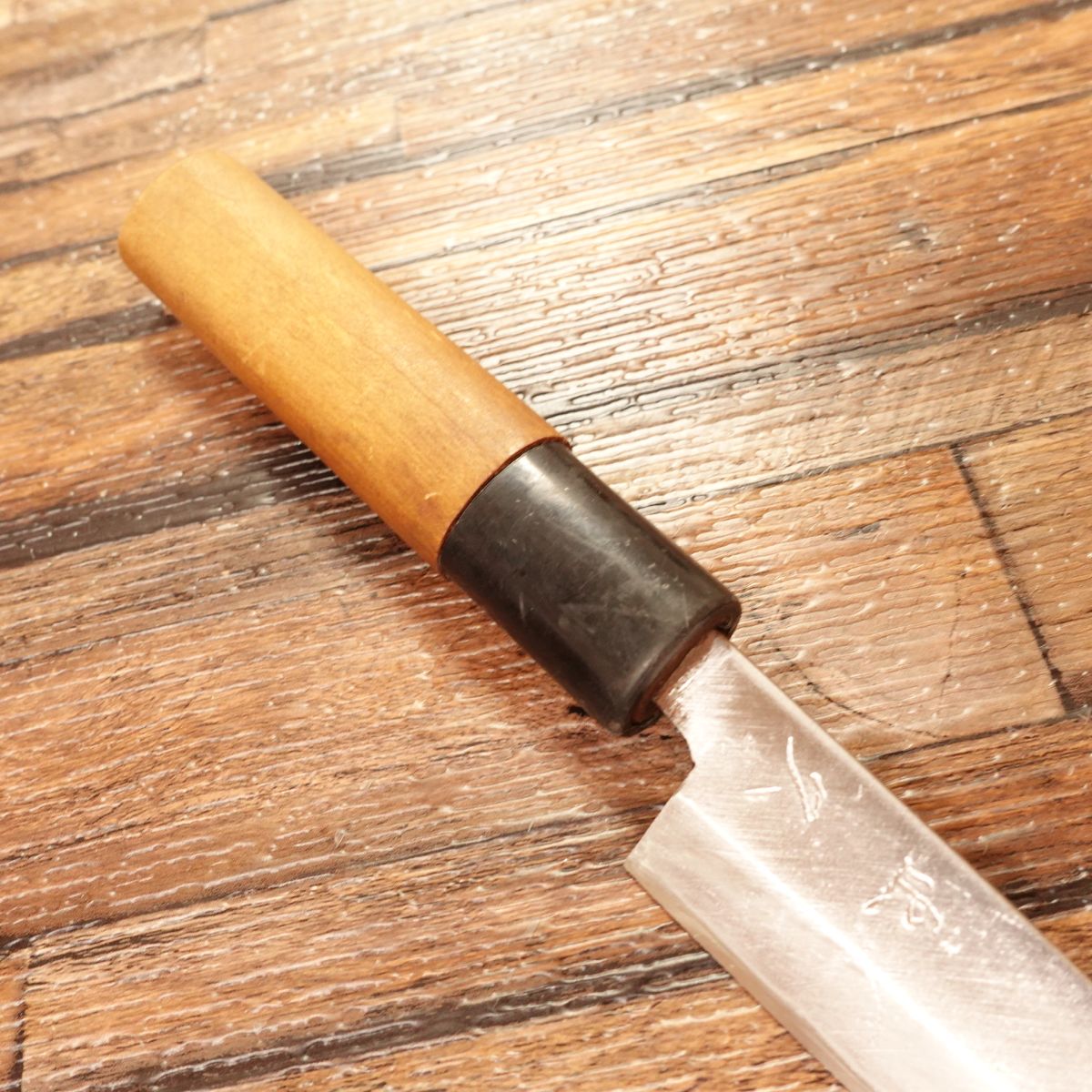 Masahisa Petty Knife, Sharpened, Japanese Petty Knife, Hagane, Single Bevel, Lightly Used, 105mm