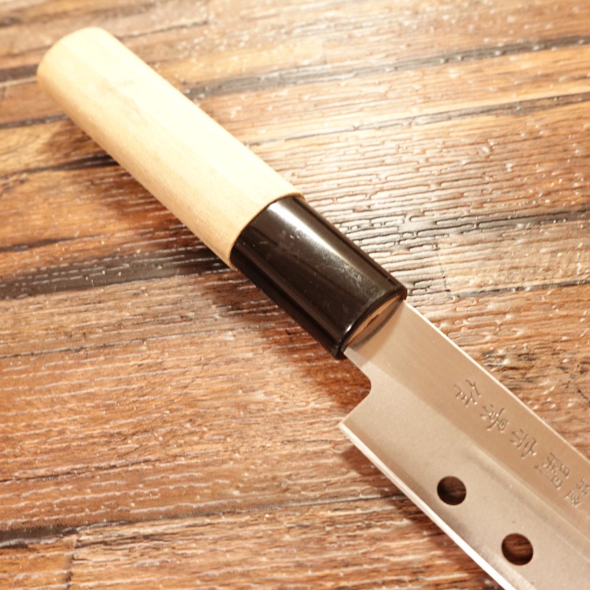 Seki Munekage Petty Knife, Sharpened, Perforated, Fruit Knife, Lightweight, Seki Munekage Work, 125mm