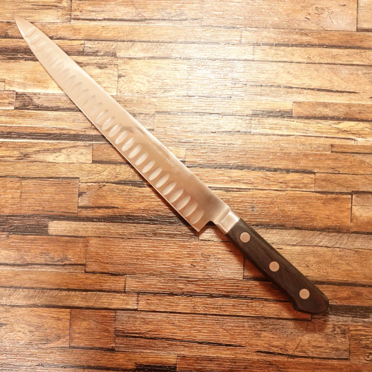 Misono Sujihiki Knife, Sharpened, Misono Salmon, Slicer, Gyuto, Semi-Single Bevel 8:2, Minimal Wear, 300mm