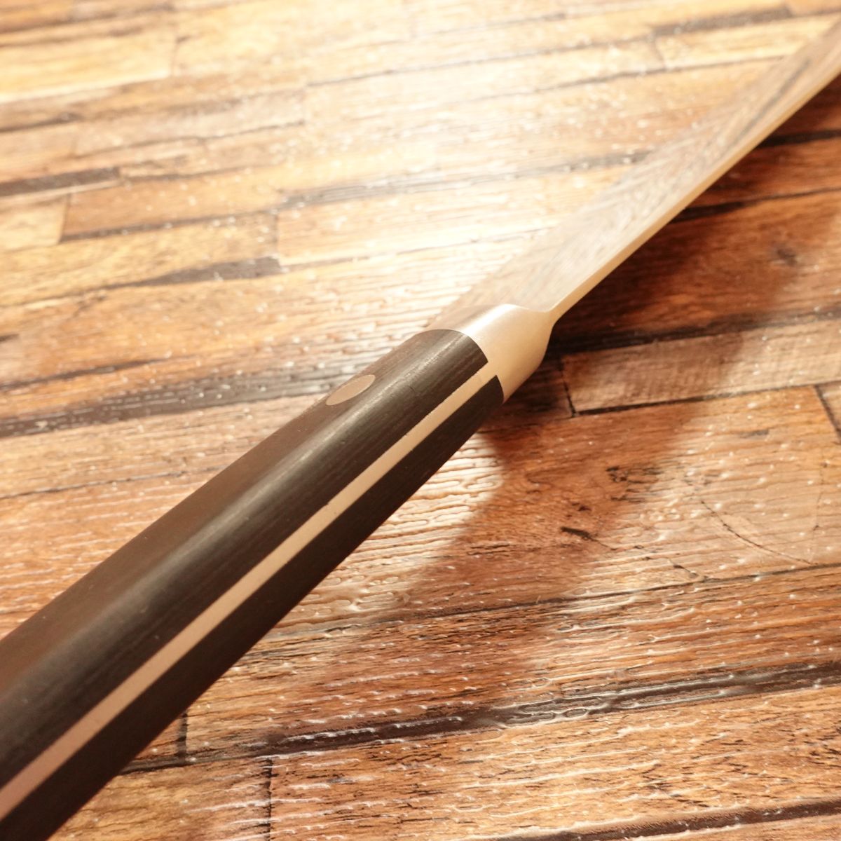 Misono Gyuto Knife, Sharpened, Misono Salmon, Chef’s Knife, Semi-Single Bevel 8:2, Lightly Used, 215mm