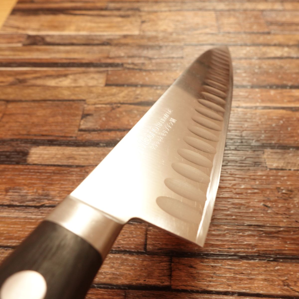 Misono Gyuto Knife, Sharpened, Misono Salmon, Chef’s Knife, Semi-Single Bevel 8:2, Lightly Used, 215mm