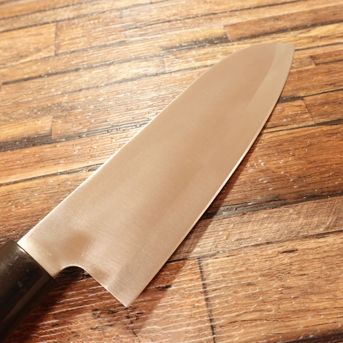 Nakamura Komei Aji-Kiri Knife, Sharpened, Small Deba Knife, Stainless Steel, 165mm