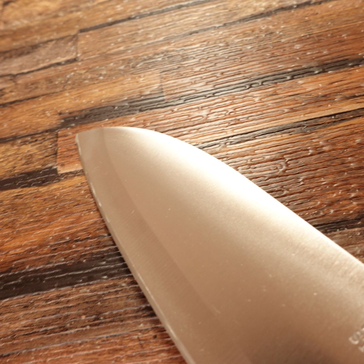 Nakamura Komei Aji-Kiri Knife, Sharpened, Small Deba Knife, Stainless Steel, 165mm