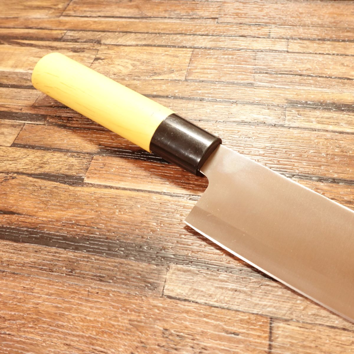 Nakamura Komei Aji-Kiri Knife, Sharpened, Small Deba Knife, Stainless Steel, 165mm