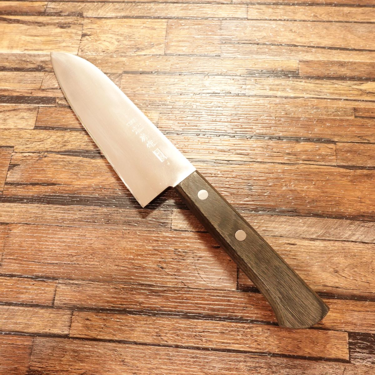 Munefusa Santoku Knife, Sharpened, All-Purpose Knife, Honwarikomi, Munefusa Work, 160mm