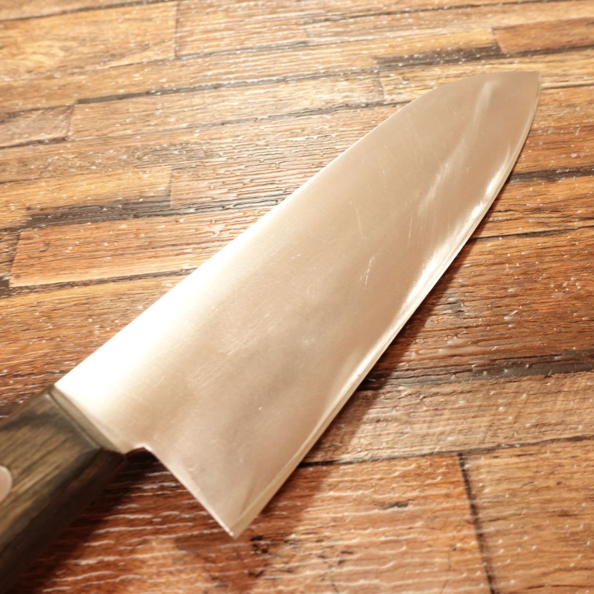 Munefusa Santoku Knife, Sharpened, All-Purpose Knife, Honwarikomi, Munefusa Work, 160mm