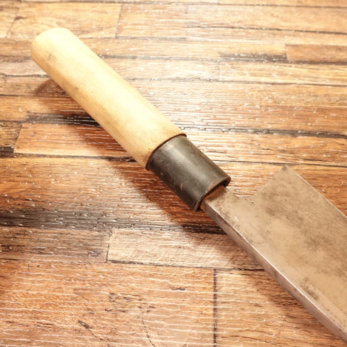 Toshimitsu Deba Knife, Sharpened, Single Bevel, Hagane, 145mm