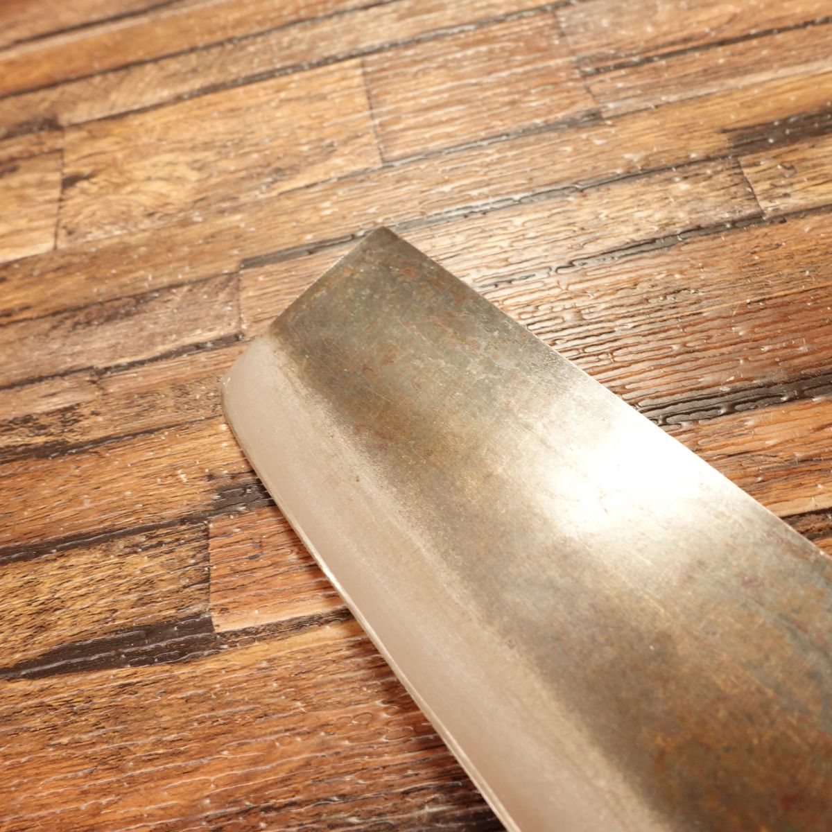 Seki Magoroku Nakiri Knife, Sharpened, Ginju, Kuro-Uchi, KAI, 160mm