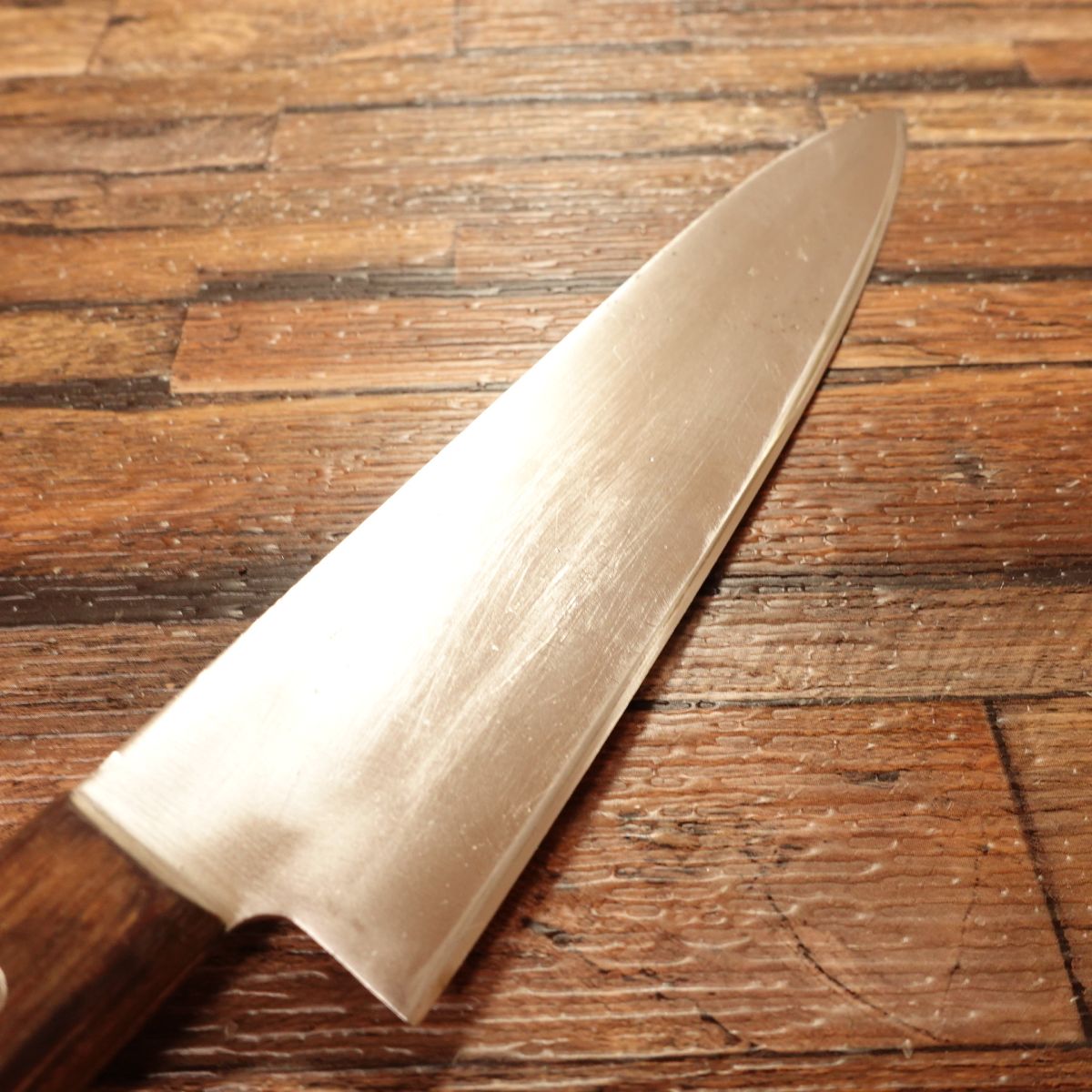 Sadaaki Gyuto Knife, Sharpened, Sadaaki Work, Warikomi, 170mm