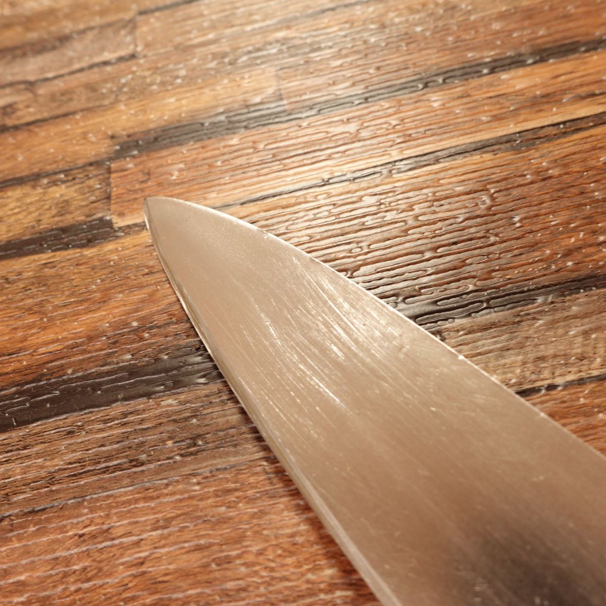 Sadaaki Gyuto Knife, Sharpened, Sadaaki Work, Warikomi, 170mm