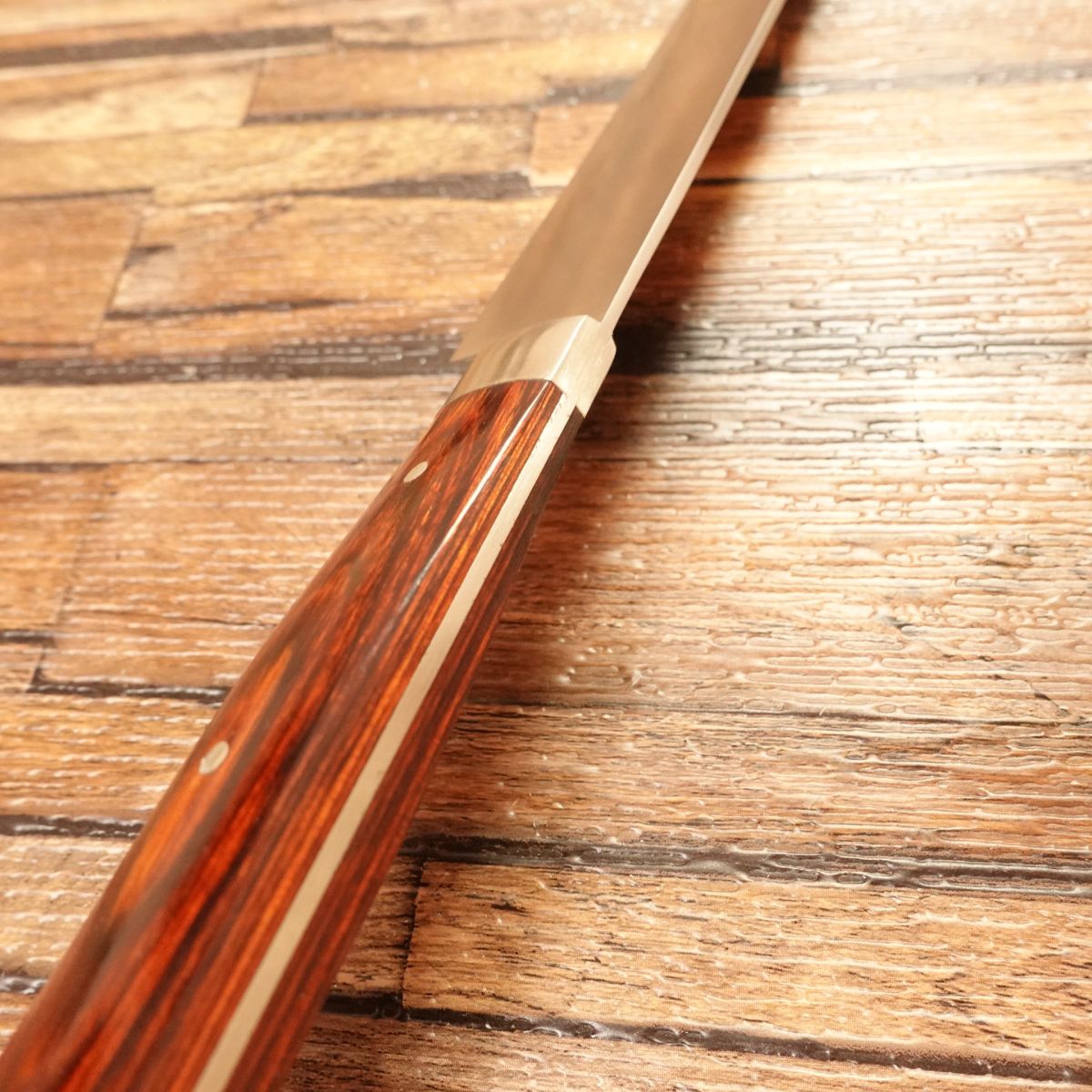 K&K Yanagiba Knife, Stainless Steel, Sashimi Knife, Unused, Boxed, 205mm