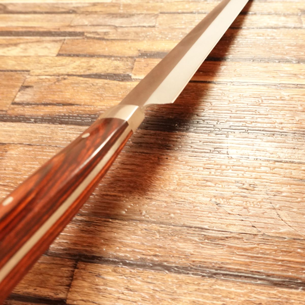 K&K Yanagiba Knife, Stainless Steel, Sashimi Knife, Unused, Boxed, 205mm