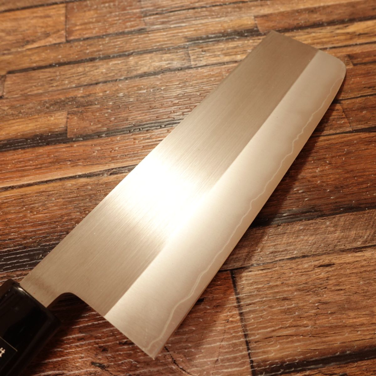 Sakai Hamono Nakiri Knife, High-Speed Steel, Powdered HSS, Unused, Boxed, 165mm