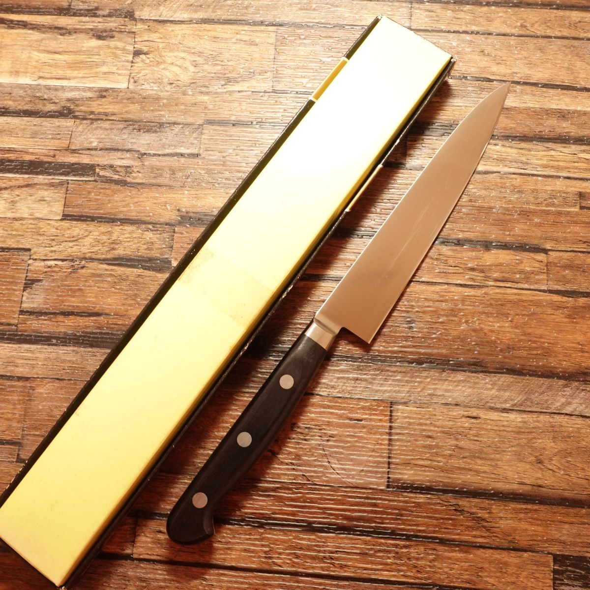 Sakai Takayuki Petty Knife, Grand Chef, Fruit Knife, Uddeholm Swedish Steel, Unused, Boxed, 150mm