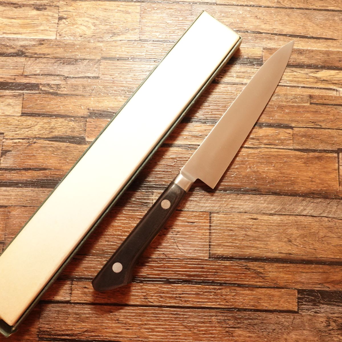 Sakai Soichi Petty Knife, Fruit Knife, Japanese Steel, With Seal, Boxed, Unused, 150mm