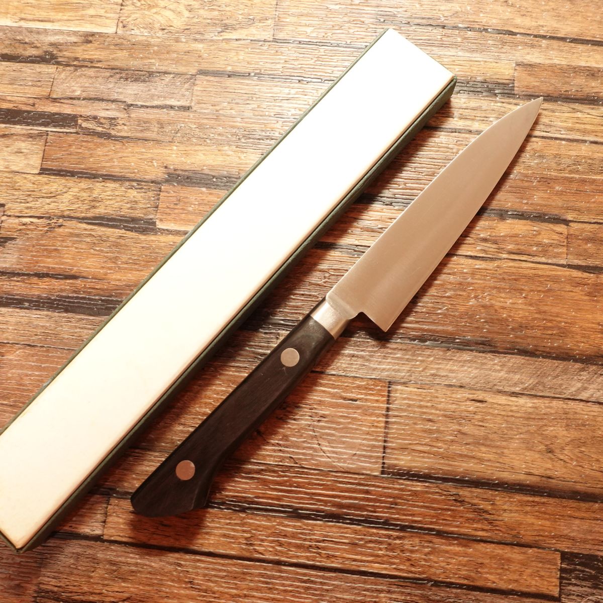 Sakai Soichi Petty Knife, Fruit Knife, Japanese Steel, Boxed, Unused, 120mm