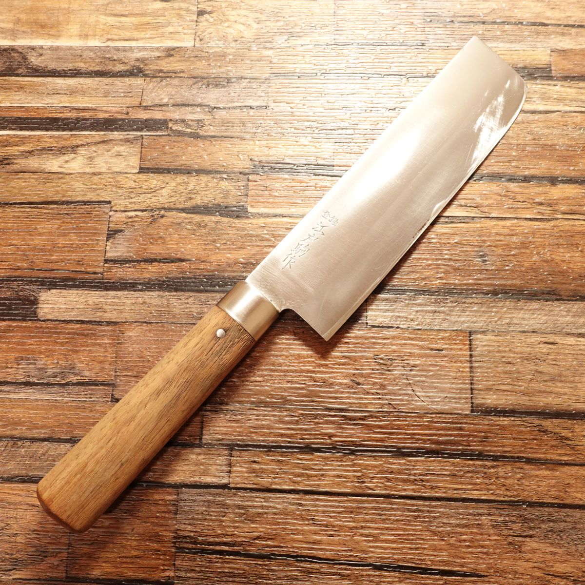 Edokoma Nakiri Knife, Sharpened, Swedish Steel, Genuine Laminated, Edokoma Maker, 160 mm