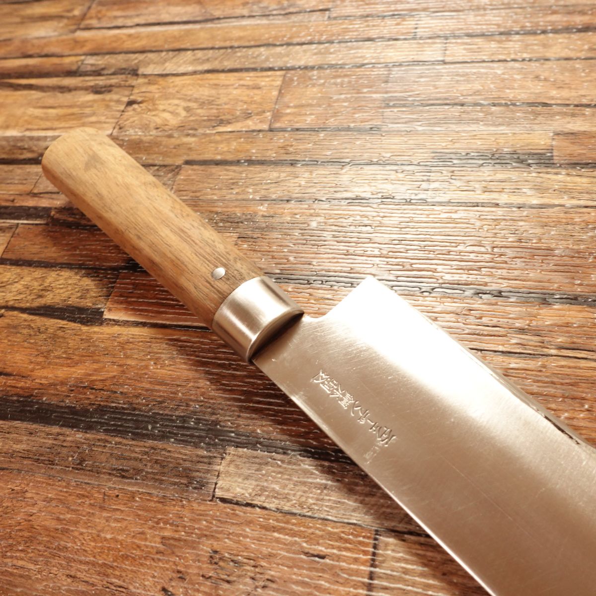 Edokoma Nakiri Knife, Sharpened, Swedish Steel, Genuine Laminated, Edokoma Maker, 160 mm