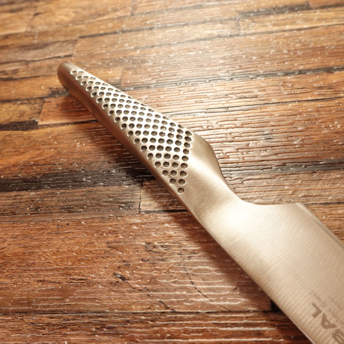 Global Petty Knife GS‑3, Sharpened, Fruit / Decorative Knife, YOSHIKIN (Yoshida Metal Works), 130 mm