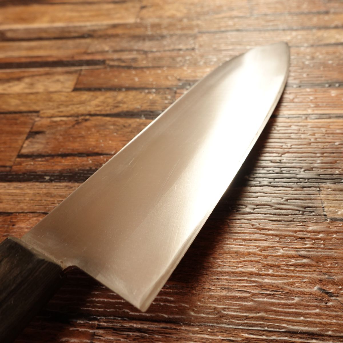 Munefusa Santoku Knife, Sharpened, All‑Purpose, Genuine Laminated, Munefusa Maker, 165 mm