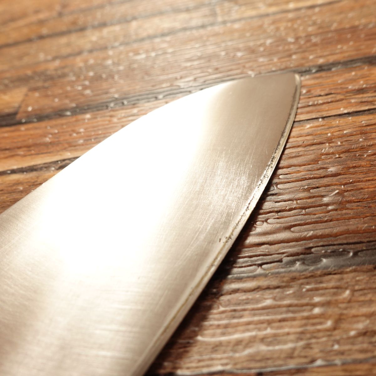 Munefusa Santoku Knife, Sharpened, All‑Purpose, Genuine Laminated, Munefusa Maker, 165 mm