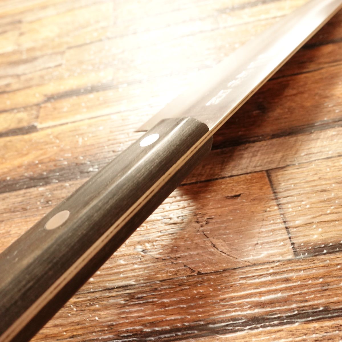 Munefusa Santoku Knife, Sharpened, All‑Purpose, Genuine Laminated, Munefusa Maker, 165 mm