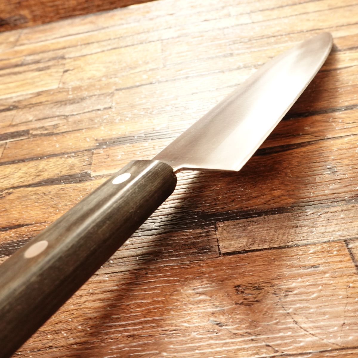 Munefusa Santoku Knife, Sharpened, All‑Purpose, Genuine Laminated, Munefusa Maker, 165 mm