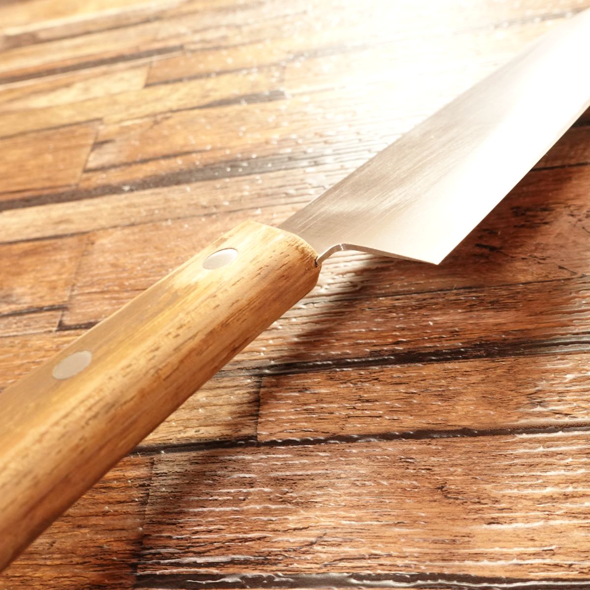 Sakaiya Haruhide Santoku Knife, Sharpened, All‑Purpose, Thin Blade, Genuine Laminated, 165 mm