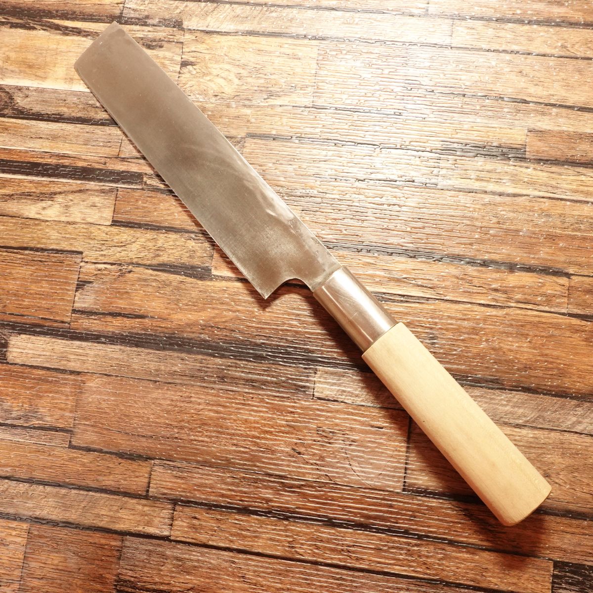 Aritsugu Usuba Knife, Sharpened, Special Make, Single Bevel, Nakiri, Good Condition, 180mm