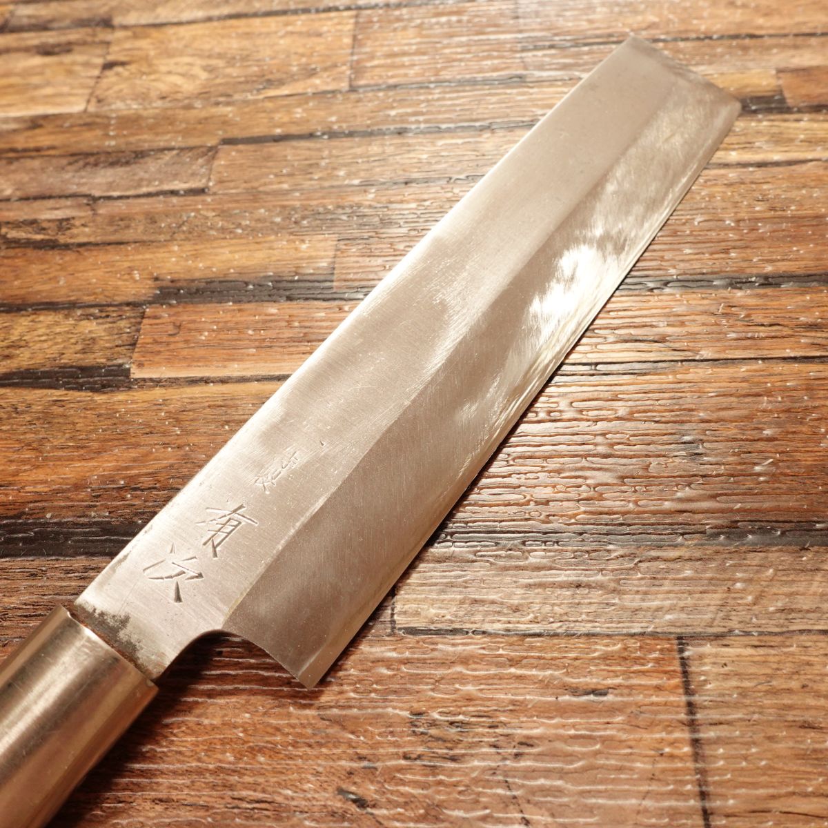 Aritsugu Usuba Knife, Sharpened, Special Make, Single Bevel, Nakiri, Good Condition, 180mm