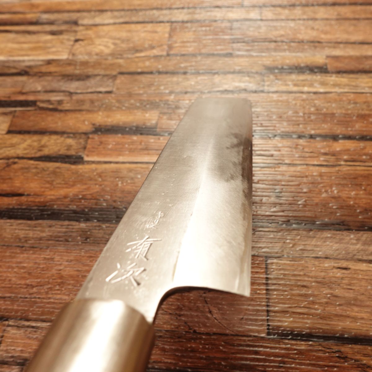 Aritsugu Usuba Knife, Sharpened, Special Make, Single Bevel, Nakiri, Good Condition, 180mm