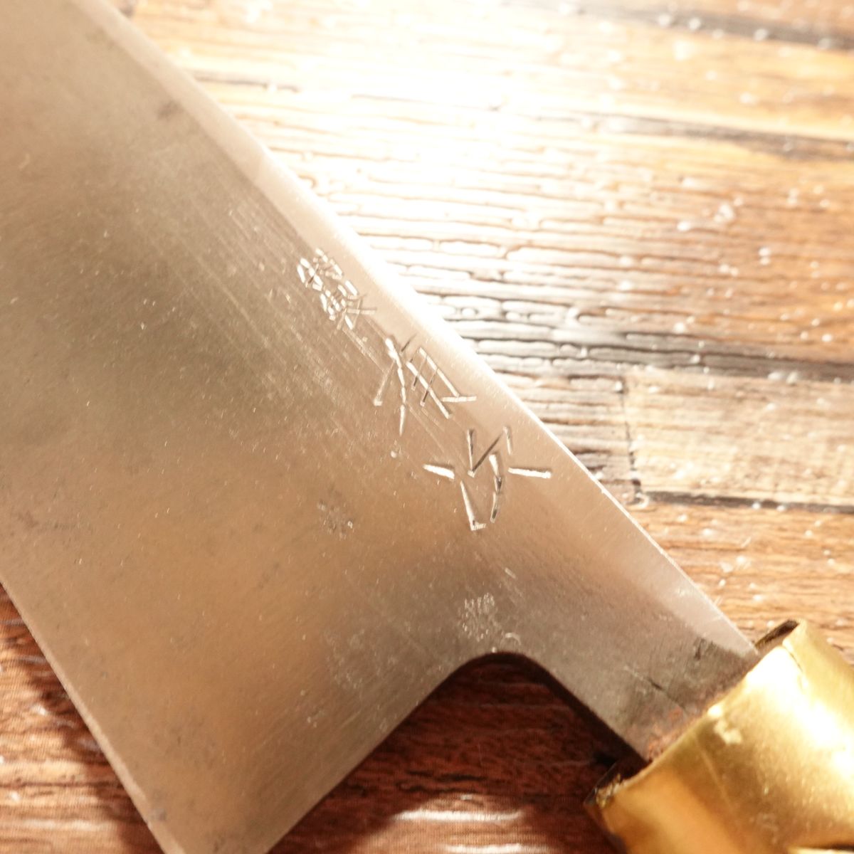 Aritsugu Deba Knife, Sharpened, Special Make, Hagane Steel, Good Condition, 155mm