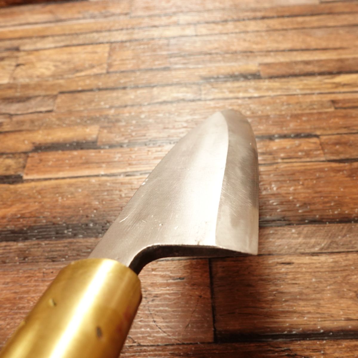 Aritsugu Deba Knife, Sharpened, Special Make, Hagane Steel, Good Condition, 155mm