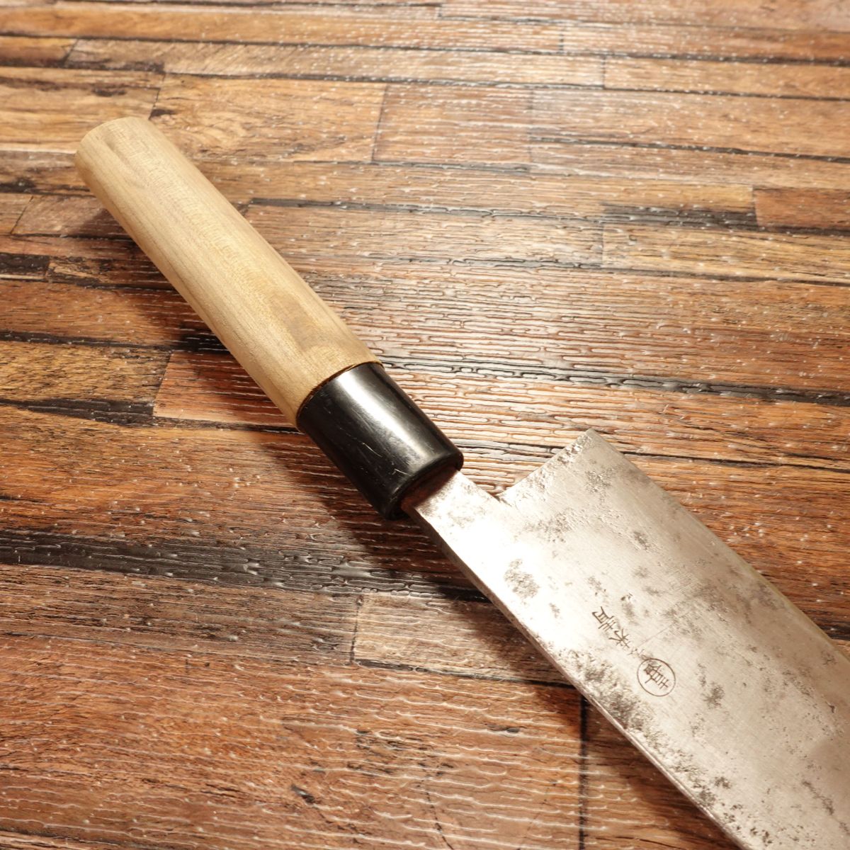 Maruki Santoku Knife, Sharpened, All-Purpose Knife, Yasugi Steel, Aogami Steel, Wa-Gyuto, 170mm