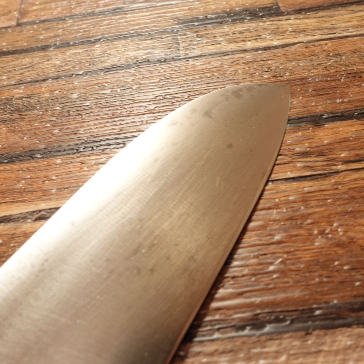 Seki Magoroku Santoku Knife, Sharpened, All-Purpose Knife, Hagane Steel, 165mm