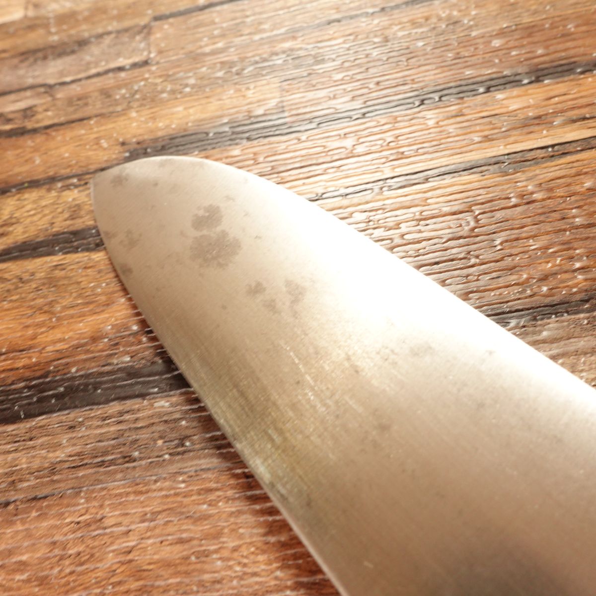 Seki Magoroku Santoku Knife, Sharpened, All-Purpose Knife, Hagane Steel, 165mm